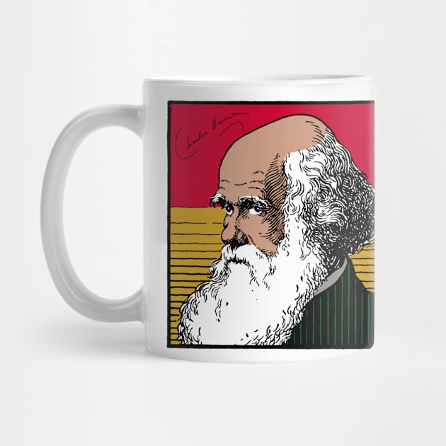 Charles Darwin by Historia